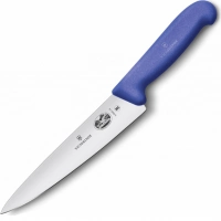 Кухонный нож Victorinox, сталь X55CrMo14, рукоять TPE, синий купить в 