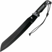 Мачете Gerber — Gator Golok Machete, сталь 65MN Carbon Steel Black Finish, рукоять ударопрочный пластик купить в Донецке