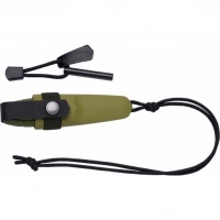 Нож Morakniv Eldris + огниво , цвет зеленый купить в Донецке