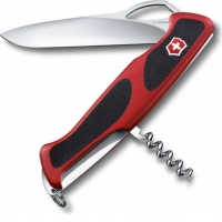 Нож перочинный Victorinox RangerGrip 63, сталь X55CrMo14, рукоять полиамид, красно-чёрный купить в Донецке