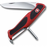 Нож перочинный Victorinox RangerGrip, сталь X50CrMoV15, рукоять нейлон, красно-чёрный купить в Донецке