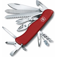 Нож перочинный Victorinox WorkChamp, сталь X50CrMoV15, рукоять Cellidor®, красный купить в Донецке