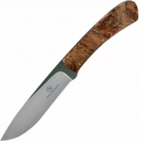 Нож с фиксированным клинком Arno Bernard Buffalo, сталь N690, рукоять Spalted Maple купить в Донецке