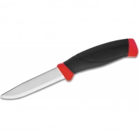 Нож с фиксированным лезвием Morakniv Companion F Rescue, сталь Sandvik 12С27, рукоять резина/пластик купить в Донецке