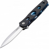 Нож складной Picador — Boker Plus 01BO260, сталь 440C Polished, рукоять стеклотекстолит G10, чёрно-синий купить в 