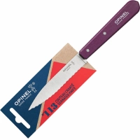 Нож столовый Opinel №113, деревянная рукоять, блистер, нержавеющая сталь, сливовый купить в 