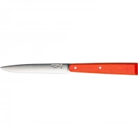 Нож столовый Opinel №125, нержавеющая сталь, красный купить в 
