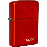 Зажигалка Classic Metallic Red ZIPPO с логотипом Zippo купить в Донецке