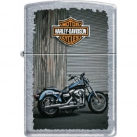 Зажигалка ZIPPO Harley-Davidson® Байк, с покрытием Street Chrome™, латунь/сталь, серебристая, 36x12x56 мм купить в Донецке