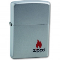 Зажигалка ZIPPO Satin Chrome, латунь с ник.-хром. покрыт., серебр., матовая, 36х56х12 мм купить в Донецке